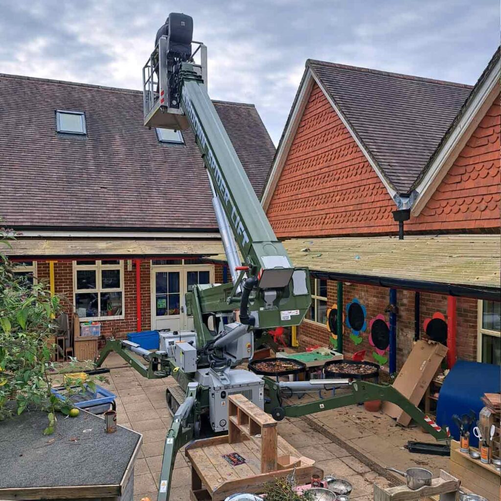Cherry Picker Hire for Building Maintenance & Repairs