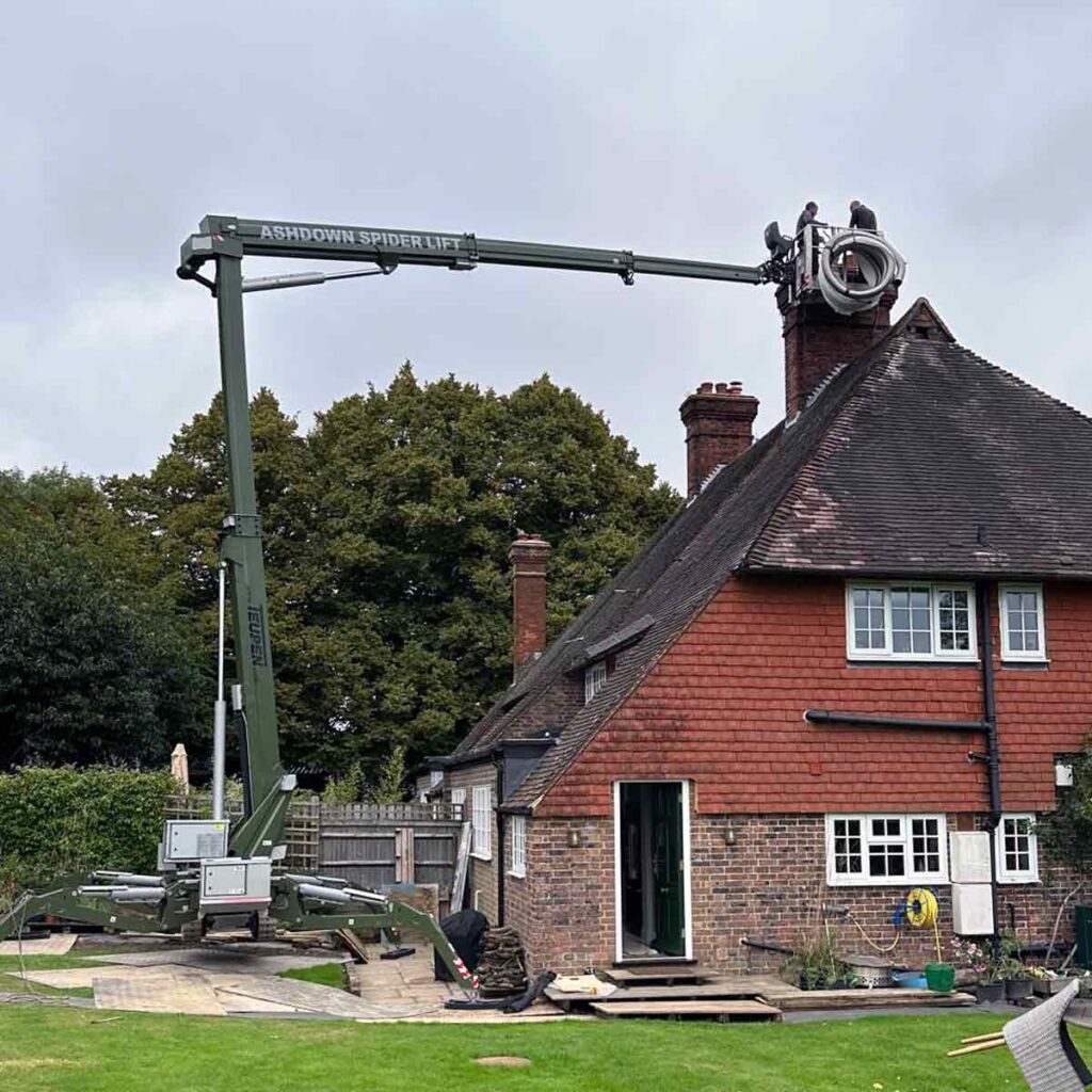 Cherry Picker Hire for Building Maintenance & Repairs