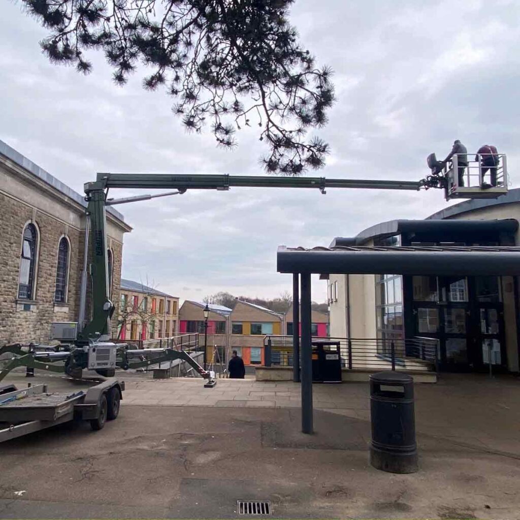 Cherry Picker Hire for Building Maintenance & Repairs