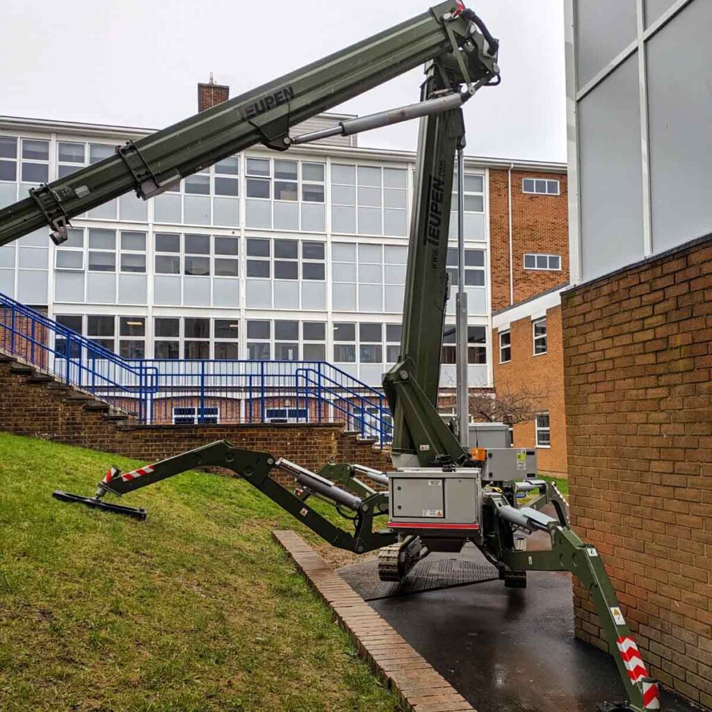Cherry Picker Hire for Building Maintenance & Repairs