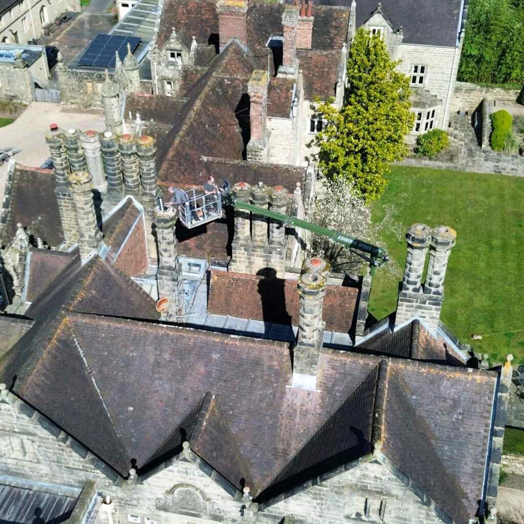 Cherry Picker Hire for Roof & Chimney Access