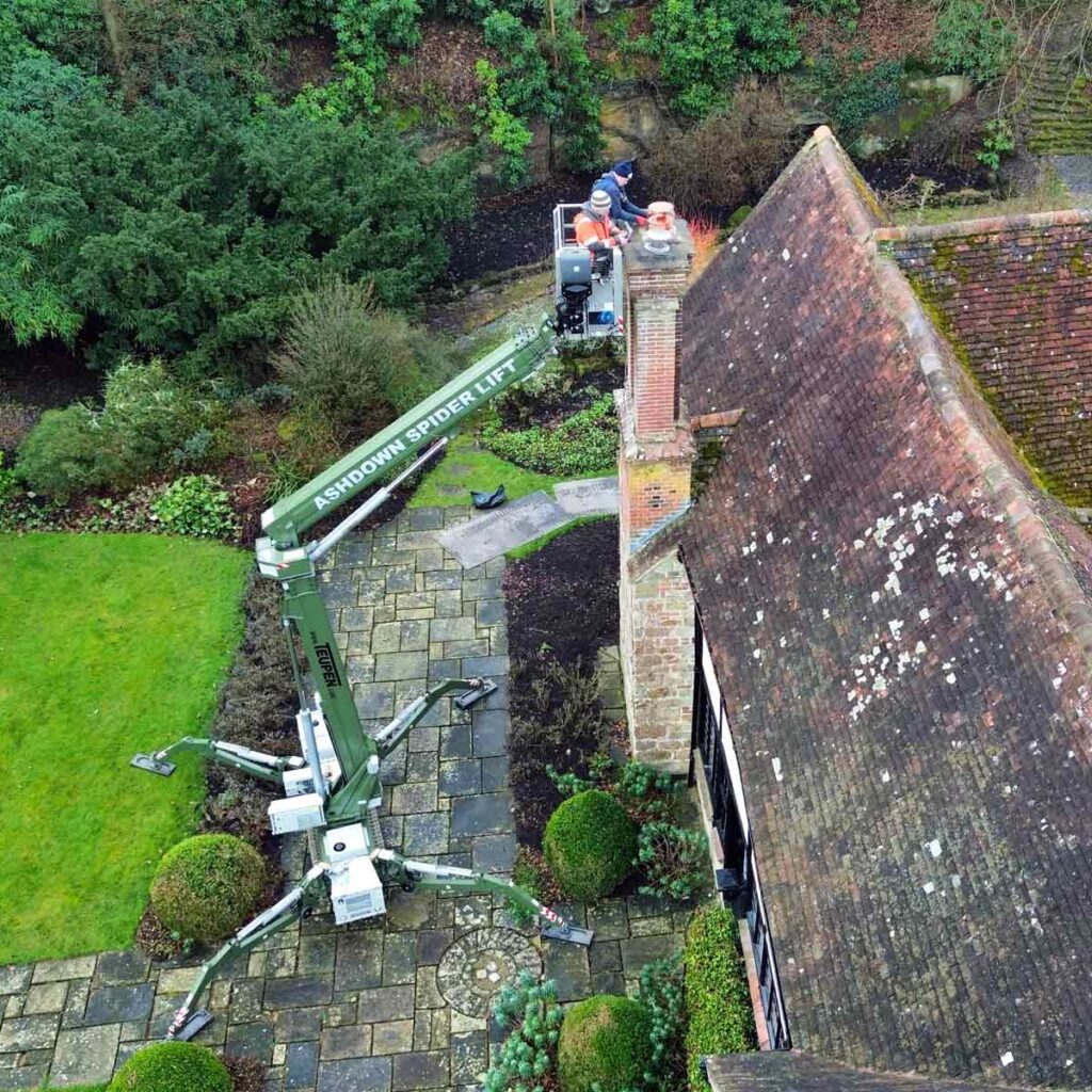 Cherry Picker Hire for Roof & Chimney Access