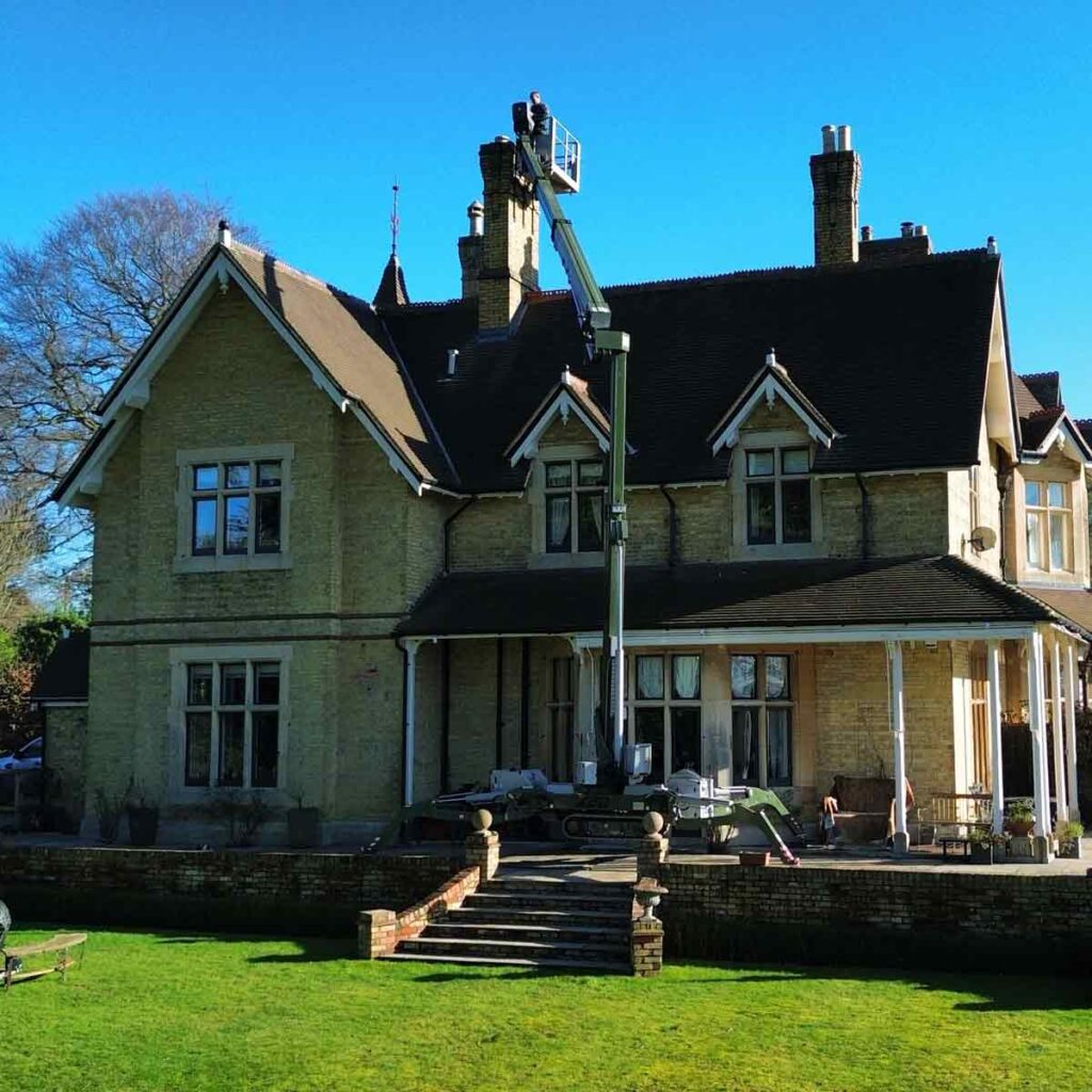 Cherry Picker Hire for Roof & Chimney Access